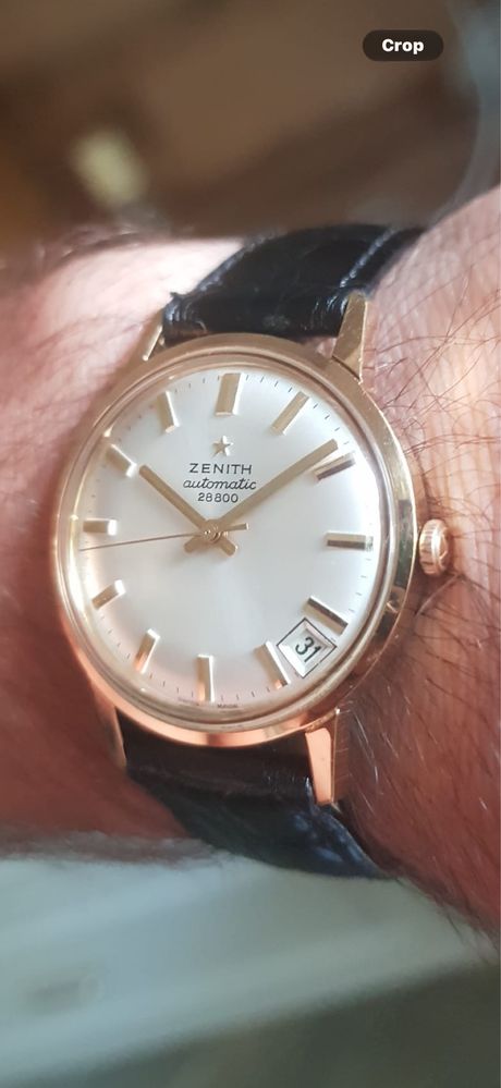 Zenith Automatic 28800 aur stare excelent