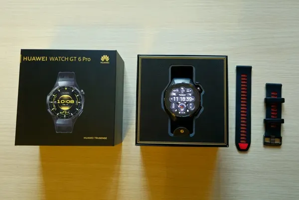 Huawei Watch GT 6 Pro titan stare bun