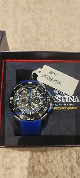 Festina Chrono Bike Blue F20642/1 oțel stare nou