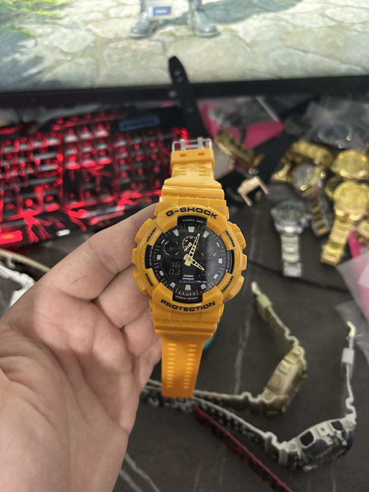 Casio GA-100 plastic stare bun