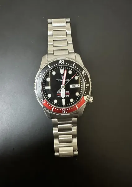 Tecnotempo Seadiving Coke bezel, 300 m oțel stare excelent