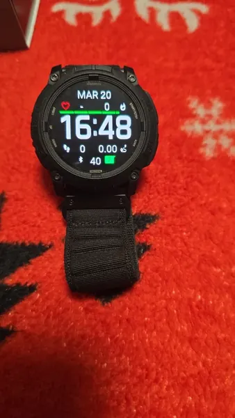 Garmin Instinct 3 AMOLED Tactical, 50 mm plastic stare excelent