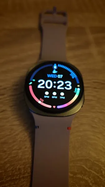Samsung Galaxy Watch 7 40 mm, curea gri aluminiu stare excelent