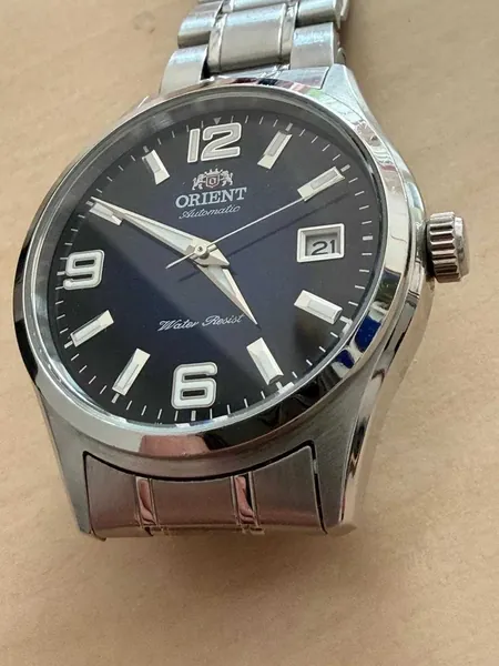 Orient Contemporary Automatic, cadran albastru marin oțel stare excelent