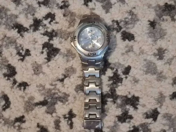 Fossil Blue Chronograph 100M oțel stare bun