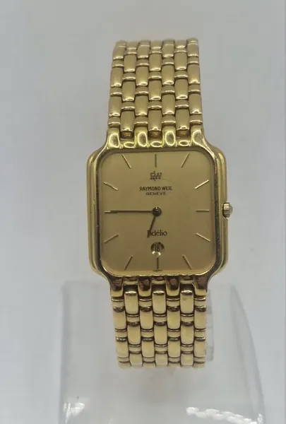 Raymond Weil Fidelio Cadran auriu oțel stare bun