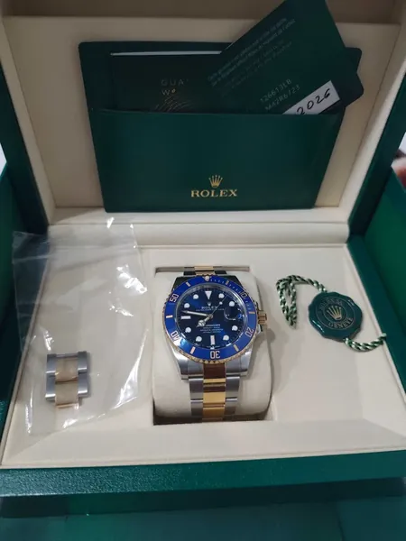 Rolex Submariner Date Bluesy 126613LB oțel stare nou
