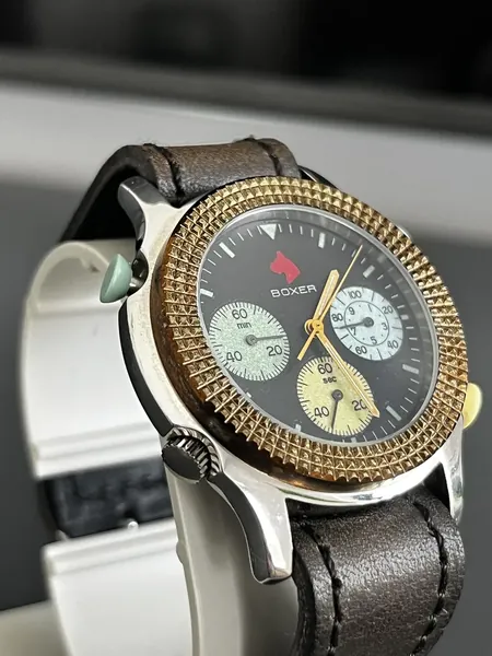 Breil Boxer Chronograph anii '90 oțel stare bun