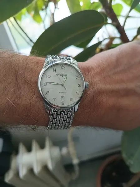 Longines Automatic Special Series cadran alb L2.619.4 oțel stare bun