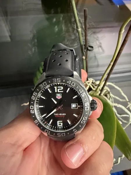 Tag Heuer Formula 1 Cadran negru WAZ1110 oțel stare bun
