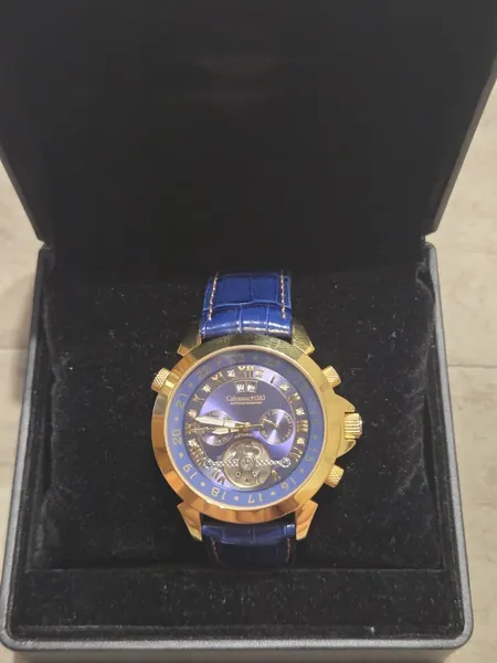 Calvaneo 1583 Astonia Diamond Gold Blue aur stare bun