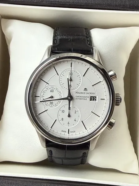 Maurice Lacroix Les Classiques Chronographe Automatique oțel stare bun