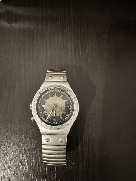 Swatch Irony Big Loomi Zebah YGS9000 aluminiu stare bun