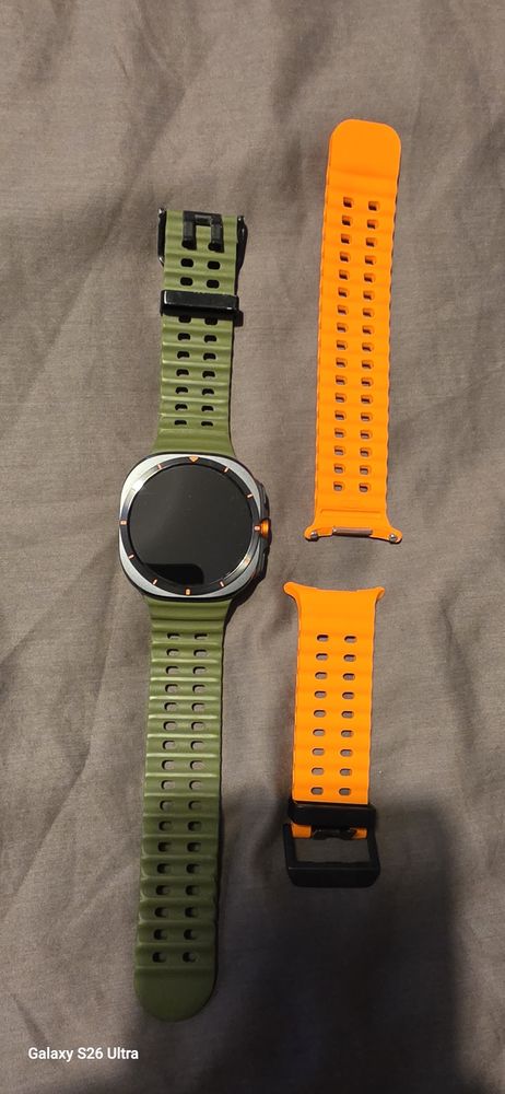 Samsung Galaxy Watch Ultra Olive Green titan stare excelent