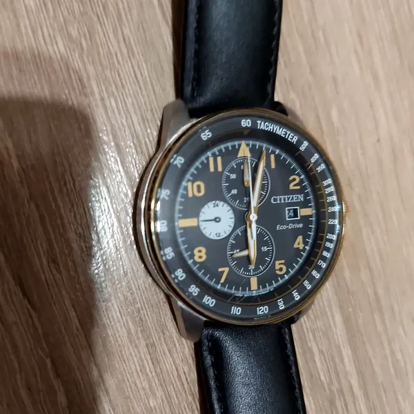 Citizen Eco-Drive Chronograph titan stare bun