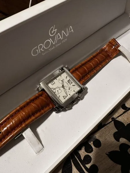 Grovana Roma Chronograph 2080.9533 oțel stare nou