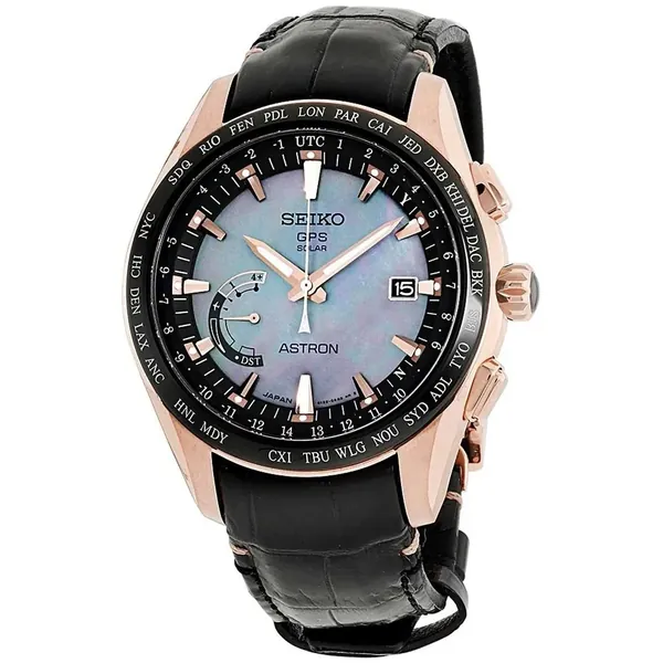 Seiko Astron GPS Solar World Time Novak Djokovic Limited Edition titan stare bun