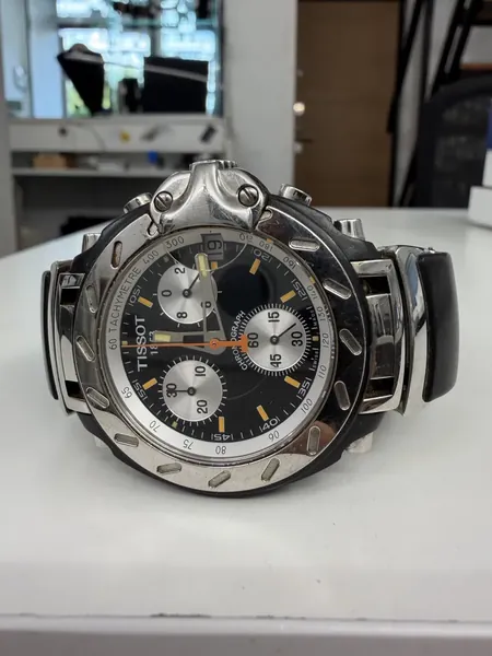 Tissot T-Race Chronograph T472 oțel stare bun