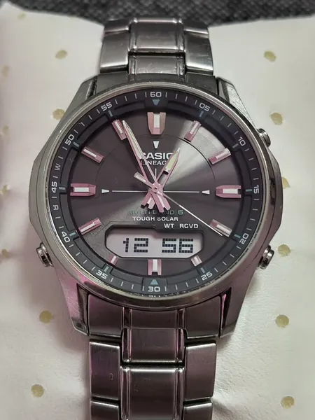 Casio Lineage LCW-M100DSE oțel stare bun