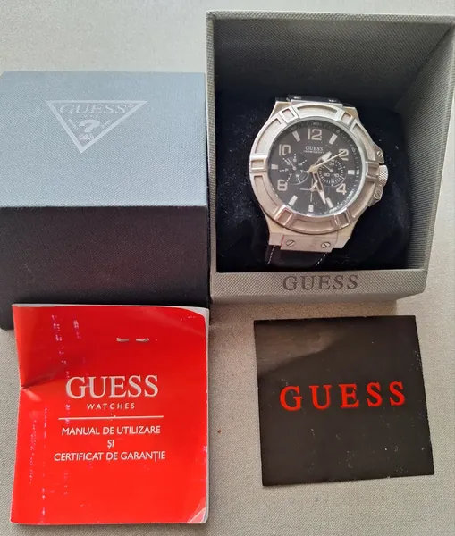 Guess Rigor Multifunction oțel stare bun