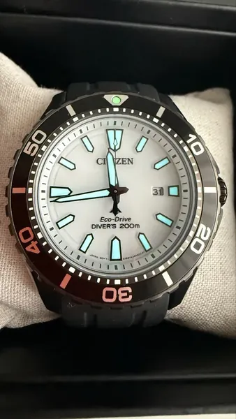 Citizen Promaster Diver 200m Oreo BN0197-08A oțel stare nou