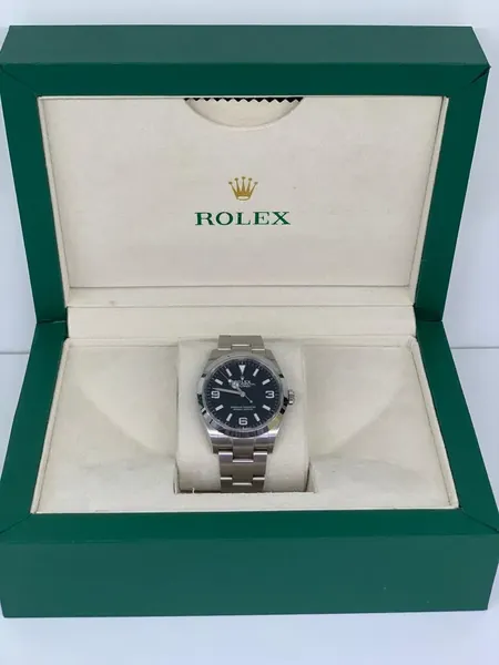 Rolex Explorer 124270 oțel stare bun