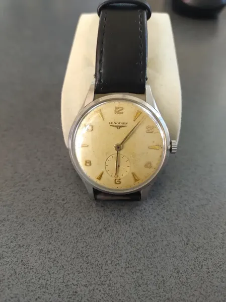 Longines Mecanic Jumbo Calatrava 12.68Z anii '40 6333-17 oțel stare bun