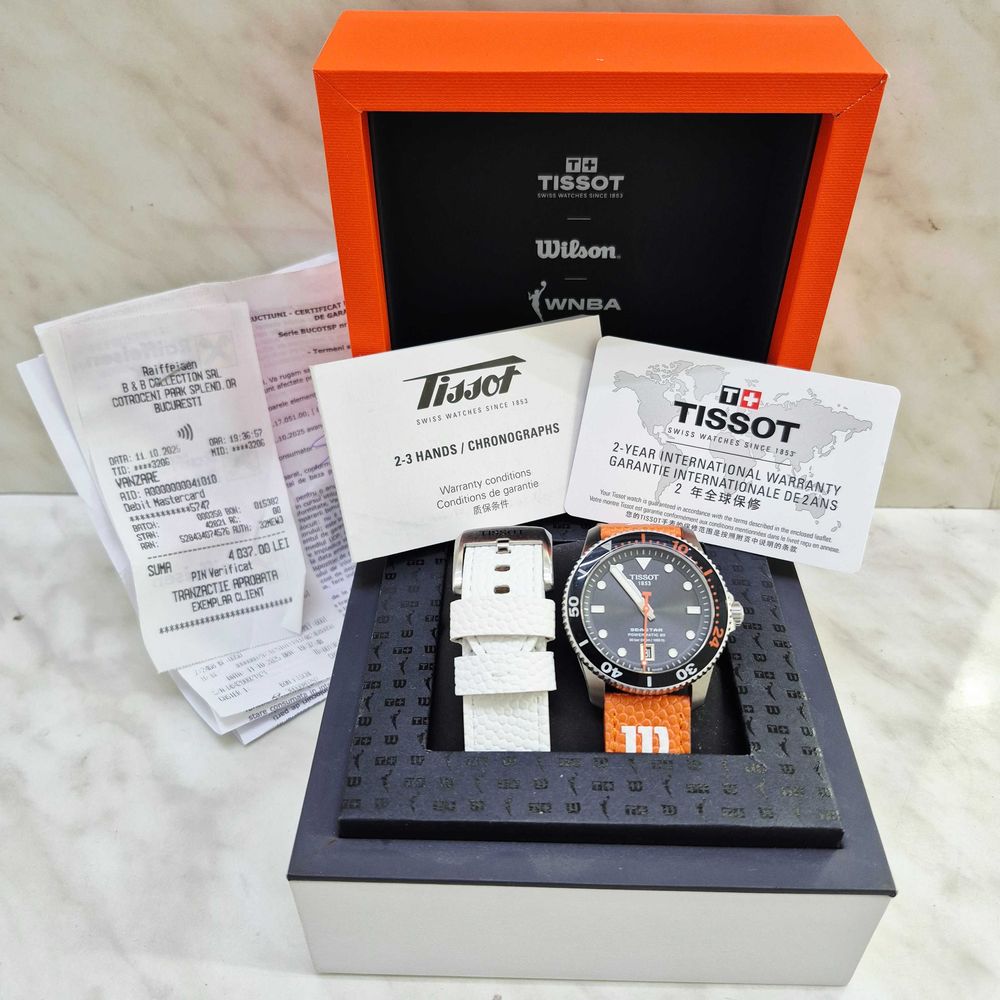 Tissot Seastar Powermatic 80 Wilson WNBA T120.807.17.051.00 otel stare bun