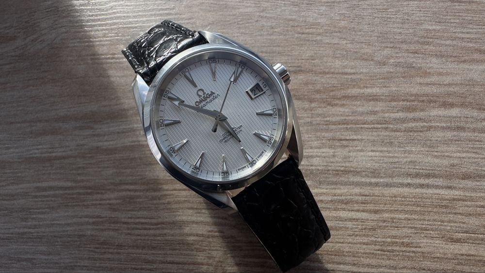 Omega Seamaster Aqua Terra Co-Axial otel stare bun