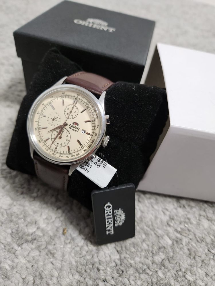 Orient Chronograph otel stare nou