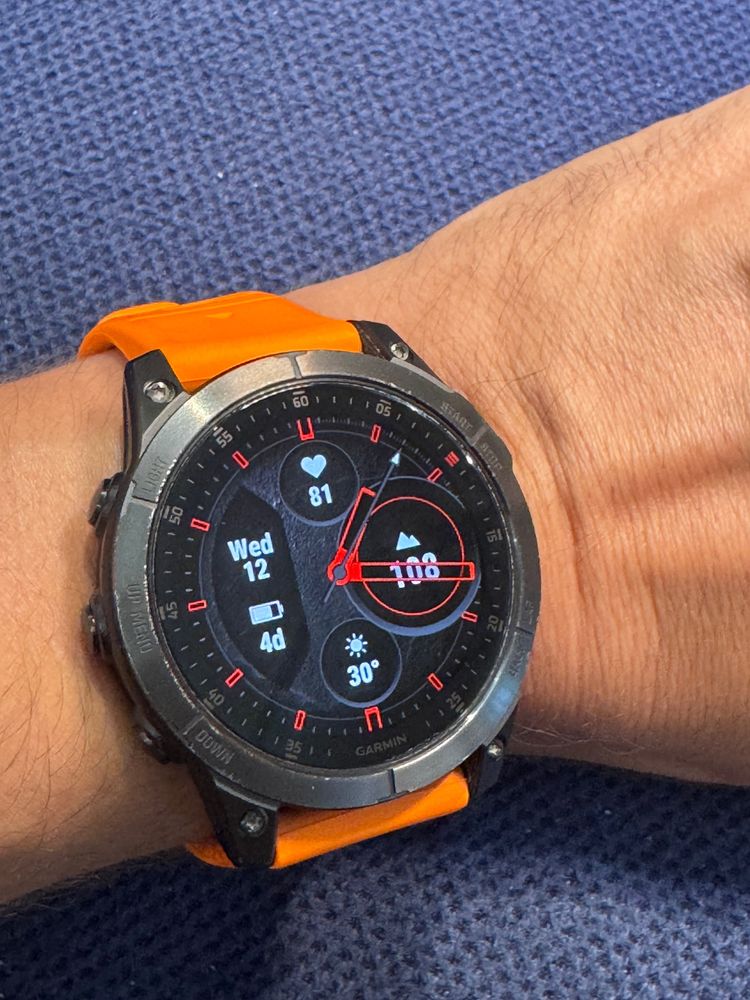 Garmin Epix Gen 2 Sapphire titan stare bun