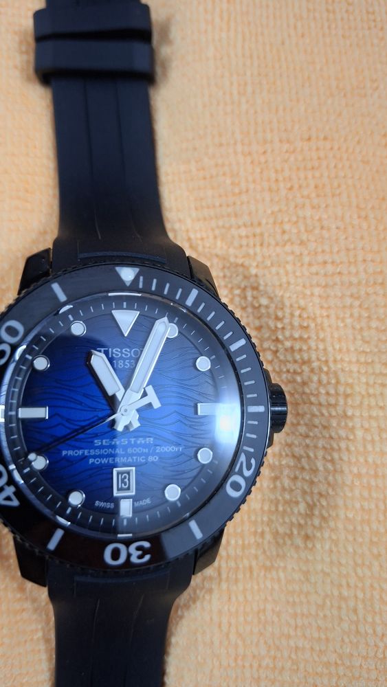 Tissot Seastar Professional Powermatic 80 otel stare excelent
