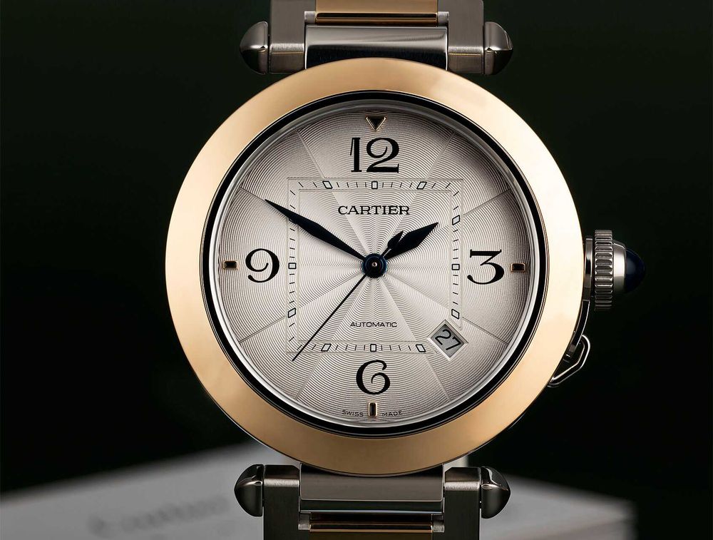 Cartier Pasha de Cartier W2PA0009 otel stare excelent
