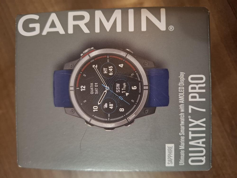 Garmin Quatix 7 Pro Sapphire titan stare excelent