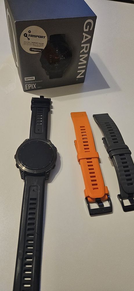 Garmin Epix Gen 2 Sapphire Titanium titan stare excelent
