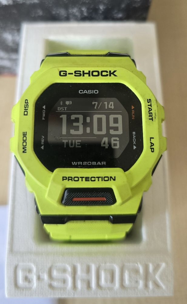 Casio G-Shock GBD-200 Lime GBD-200-9ER plastic stare bun