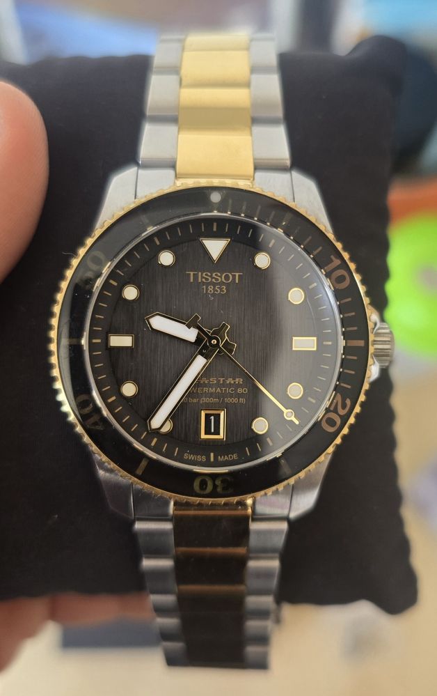 Tissot Seastar 1000 Powermatic 80 otel stare bun