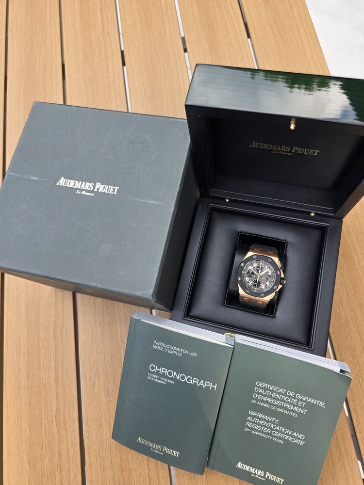 Audemars Piguet Royal Oak Offshore Rubberclad 26178OK.OO.D002CA.01 aur stare excelent