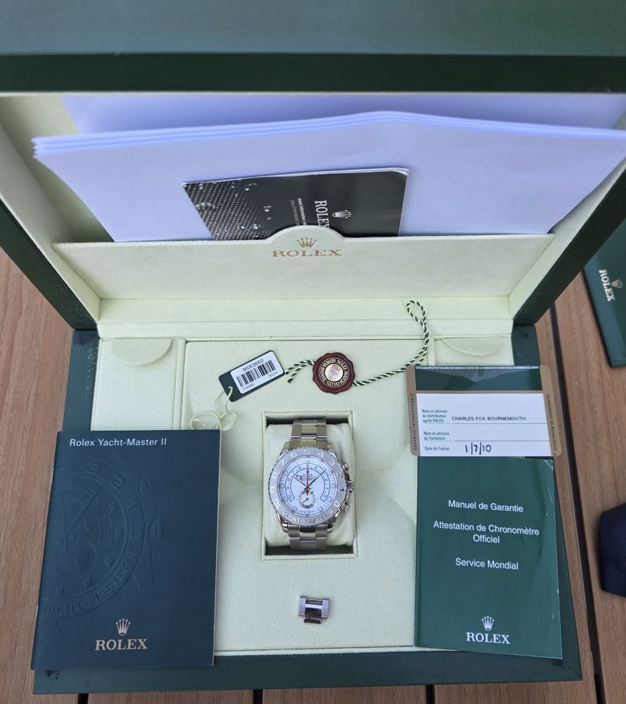 Rolex Yacht-Master II 116689 aur stare excelent