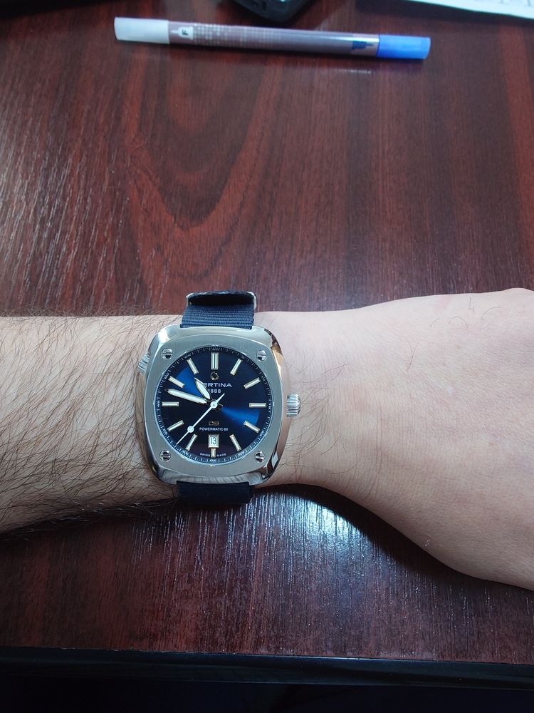 Certina DS-8 Powermatic 80 otel stare excelent