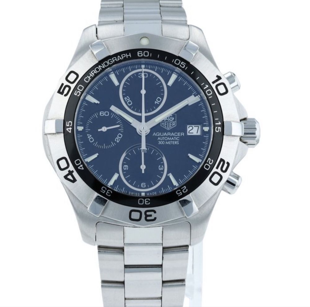 Tag Heuer Aquaracer Chronograph 300M CAF2110 otel stare bun