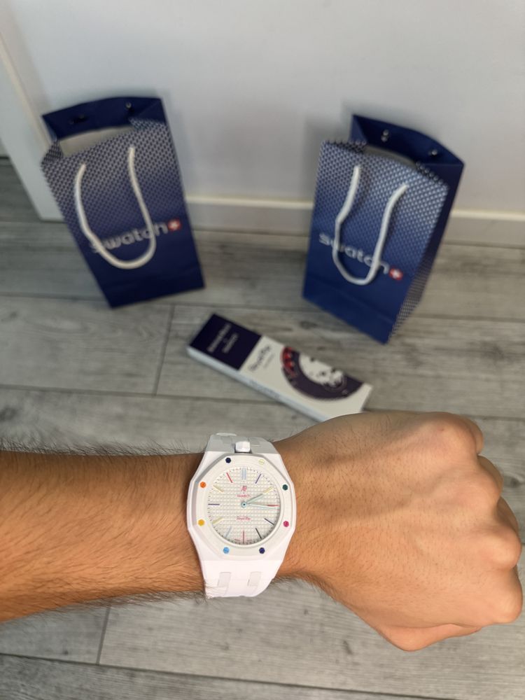 Swatch Bioceramic Royal Oak ceramica stare nou