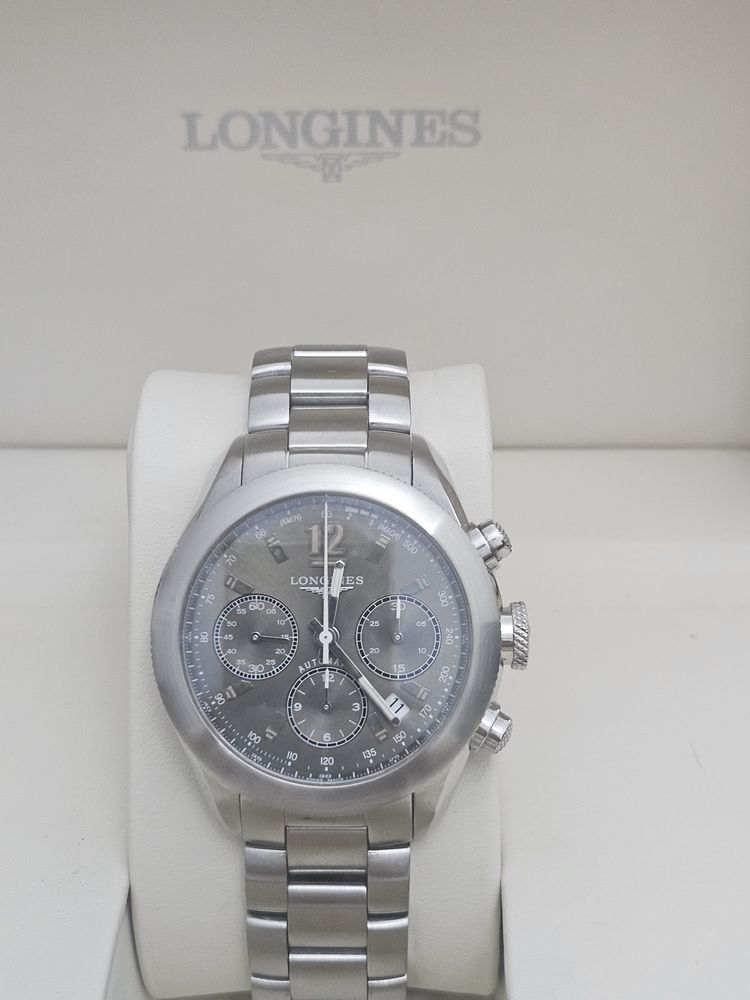 Longines Grande Vitesse Chronograph otel stare bun