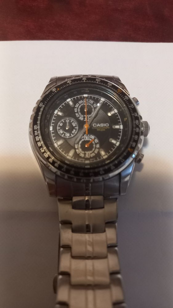 Casio Chronograph otel stare bun