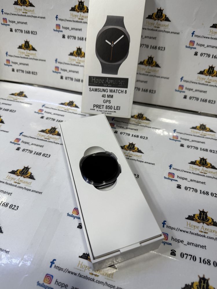 Samsung Galaxy Watch 8 aluminiu stare nou