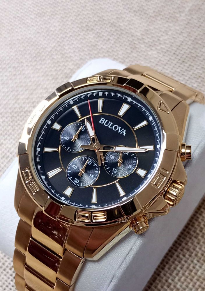Bulova Classic Chronograph 97A139 97A139 aur stare nou