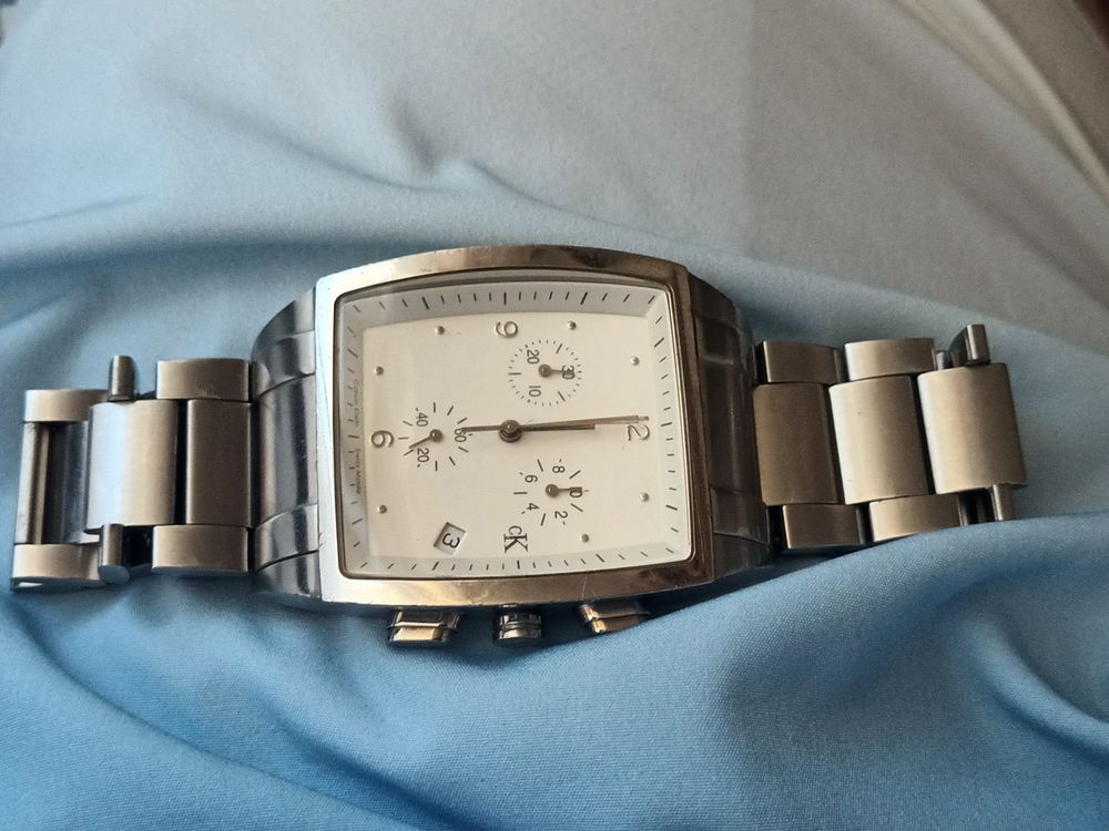 Calvin Klein Bold Square Chrono K30371 otel stare bun