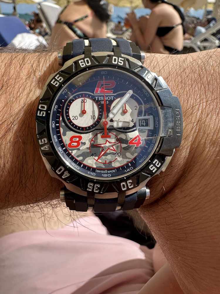 Tissot T-Race Camo otel stare bun