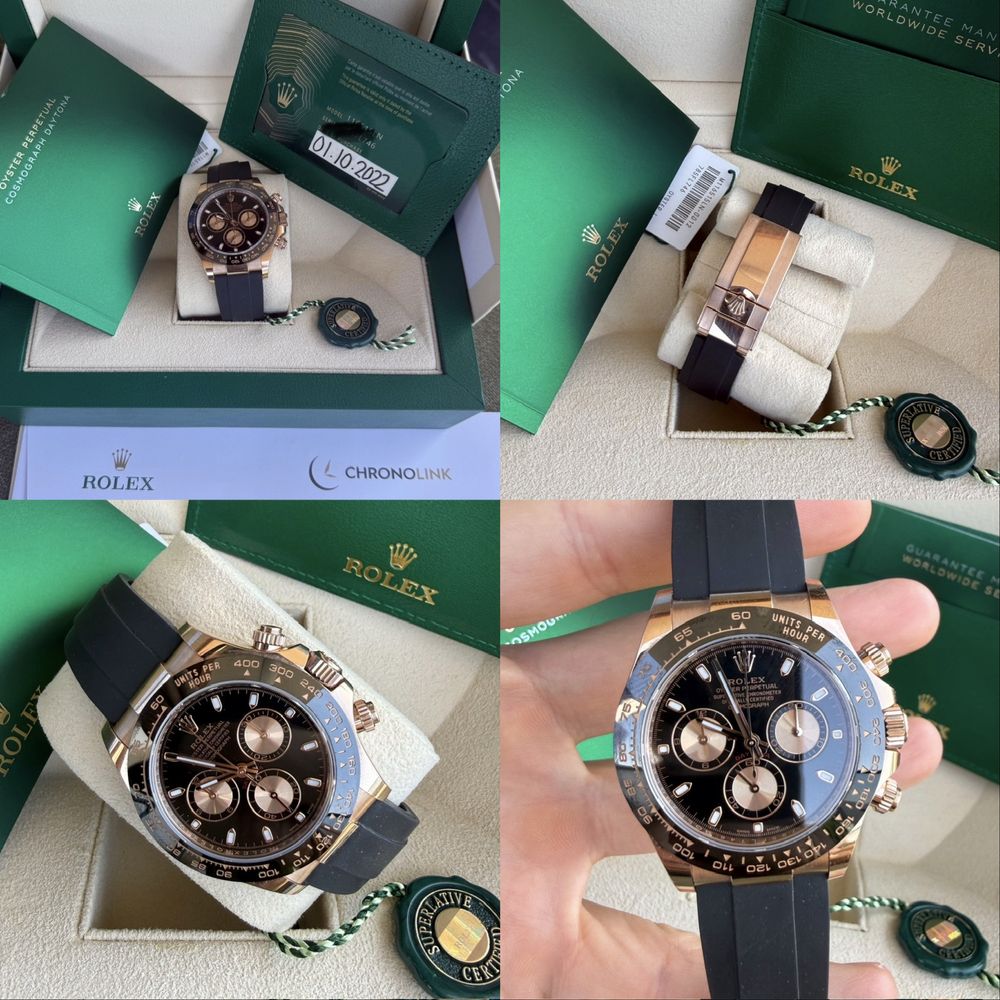 Rolex Cosmograph Daytona Everose Gold 116515LN aur stare bun