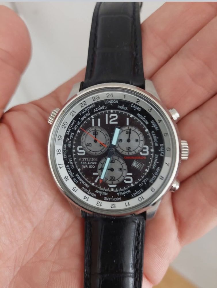 Citizen Eco-Drive Military Chronograph H500-S055148 otel stare bun